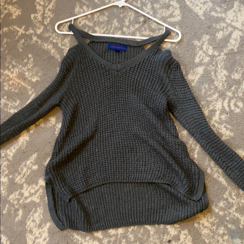 Soft Aeropostale off the shoulder sweater